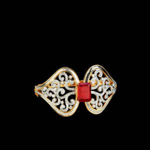 Bracelet With Diamonds & Stone