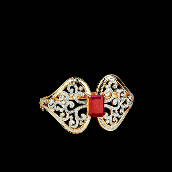 Bracelet With Diamonds & Stone