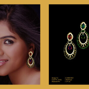 Earrings With Diamonds & Stones