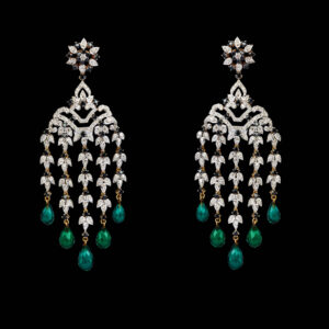 Earrings With Diamonds & Stones
