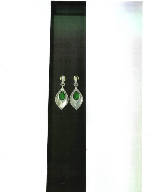 Earrings With Diamonds & Stones