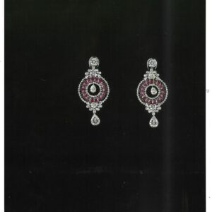 Earrings With Diamonds & Stones