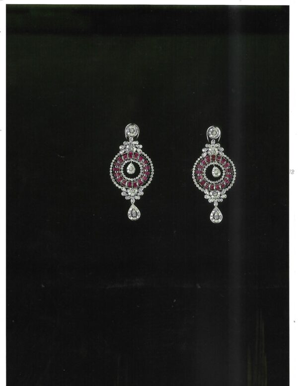 Earrings With Diamonds & Stones