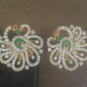 Earrings With Diamonds & Stones