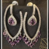 Earrings With Diamonds & Stones