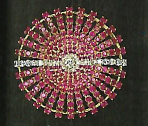 Ring With Diamonds & Stones