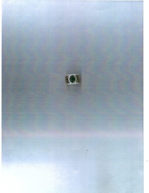 Ring With Diamonds & Stones