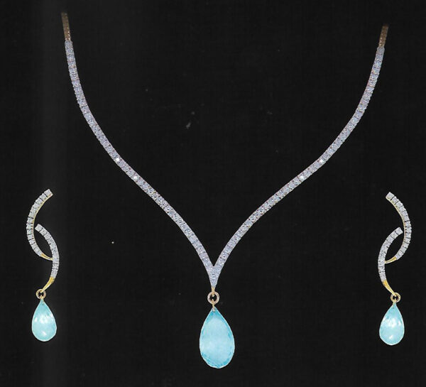 Set With Diamonds & Stones